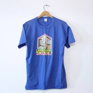 Vintage I Learned A Lot At School T Shirt XL